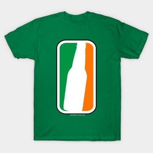 Beer Bottle Logo Irish T-Shirt